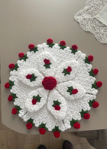 Renkli Örgü Banyo Süngeri - Görsel 5