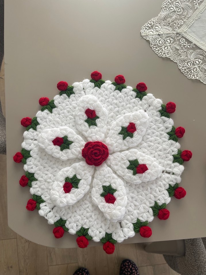 Renkli Örgü Banyo Süngeri - Görsel 5