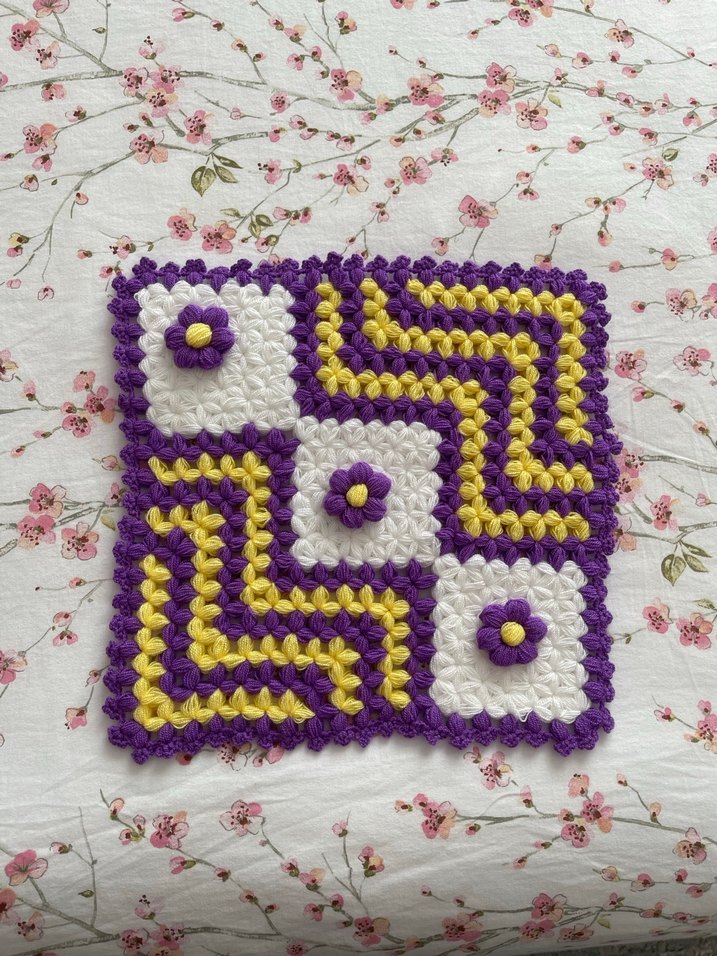 Renkli Örgü Banyo Süngeri - Görsel 2