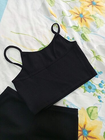 Zara Şort crop takım