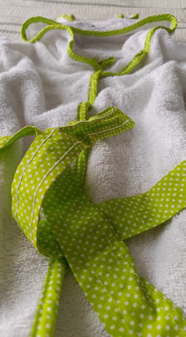 Renkli Nakışlı Erkek Çocuk Bornozu - Görsel 4