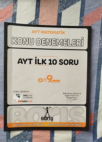 AYT Matematik Konu Denemeleri - İlk 10 Soru