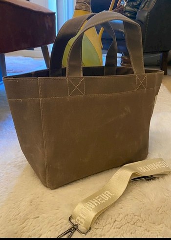  Beden kahverengi Renk Kahverengi THE BAG BONHEUR MUMLU Çanta