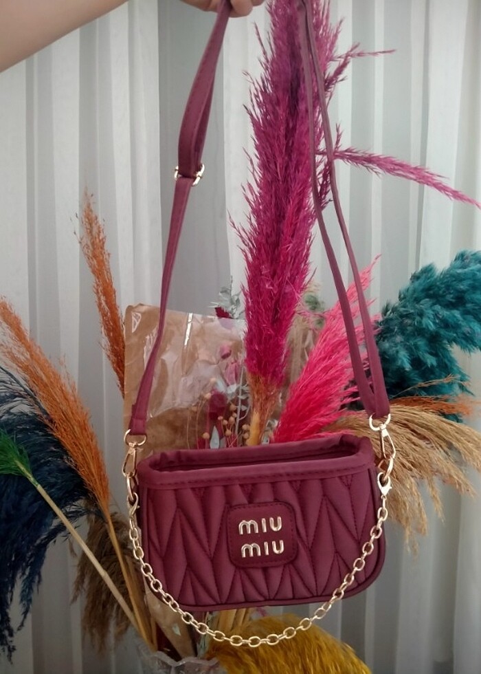 Mıu mıu askılı çanta  - Görsel 4