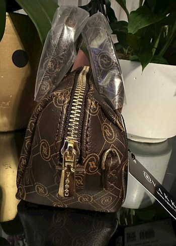 Vakko Kahverengi Deri Kadın Çanta - Görsel 2