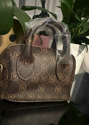 Vakko Kahverengi Deri Kadın Çanta - Görsel 3