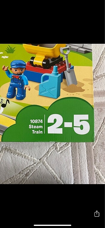 Diğer Lego duplo 10874 tren seti açılmamış kutulu