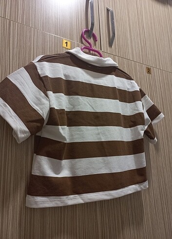 s Beden 2 RENKLI POLO YAKA T-SHIRT
