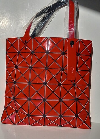 Replika BaoBao Issey Miyake Lucent pvc tote çanta