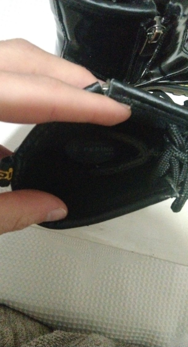 Siyah Rugan Rock Punk  çocuk Bot - Görsel 4