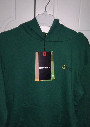 Boyner Yeşil Kapüşonlu Sweatshirt - Görsel 5