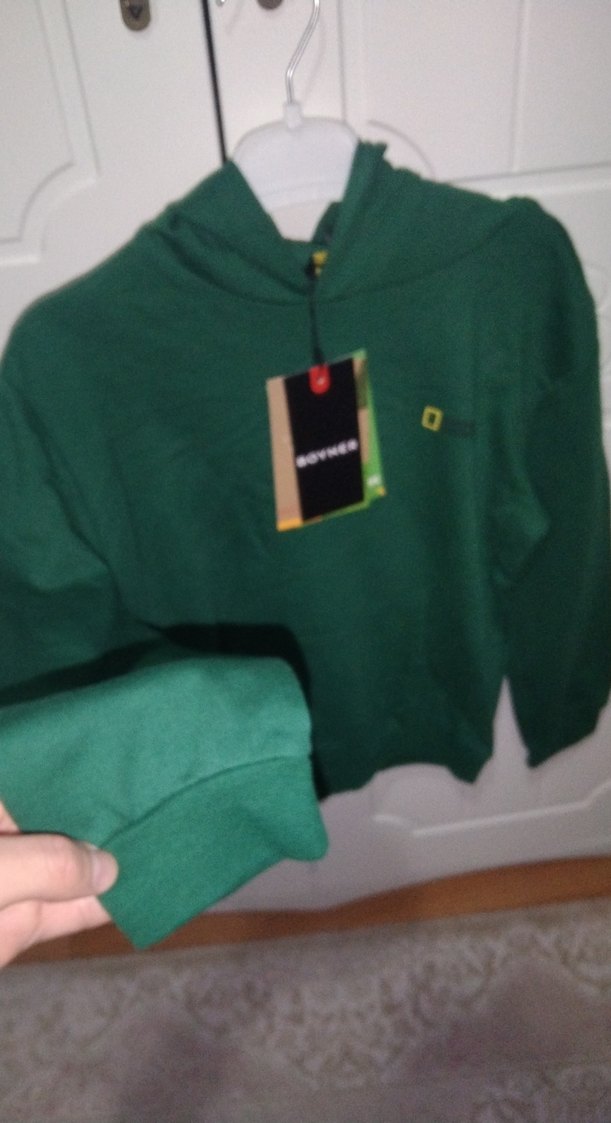 Boyner Yeşil Kapüşonlu Sweatshirt - Görsel 3