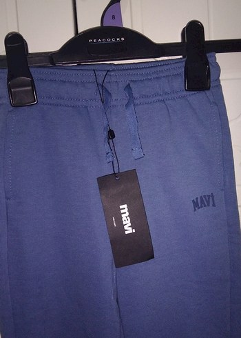 Mavi Erkek Çocuk Bol Kesim Denim Eşofman - Görsel 2