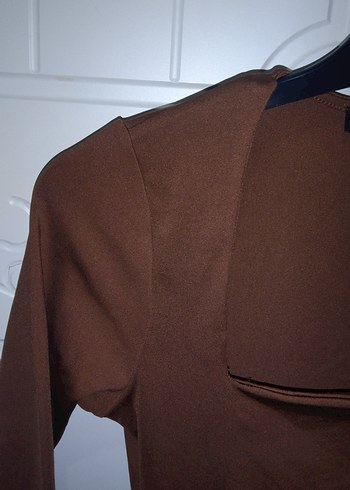 Kahverengi crop - Görsel 3