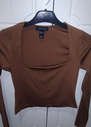 Kahverengi crop - Görsel 2