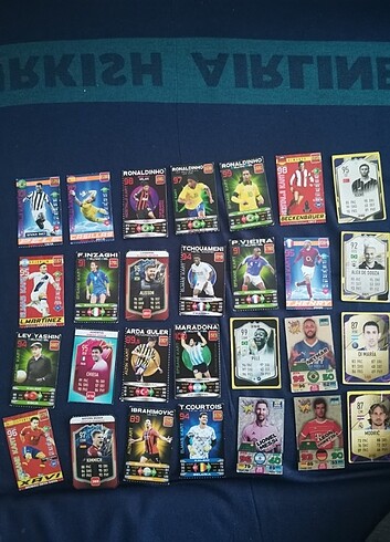 Futbolcu kartları 