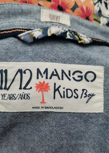 Mango kids gömlek - Görsel 3