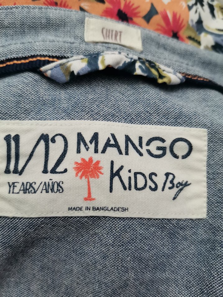 Mango kids gömlek - Görsel 3