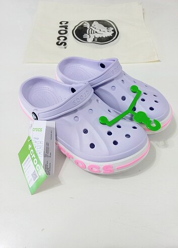 39 Beden mor Renk Crocs Terlik Sandalet Yeni&Etiketli lila