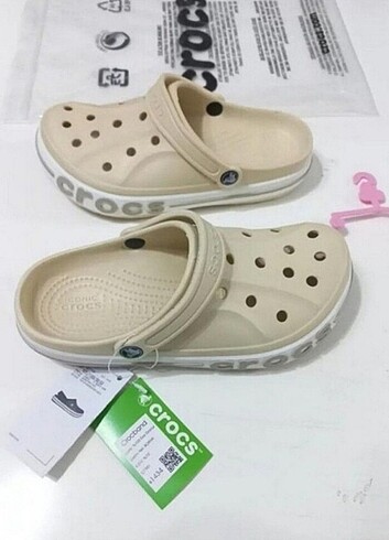 Crocs Terlik Sandalet Yeni&Etiketli Bej