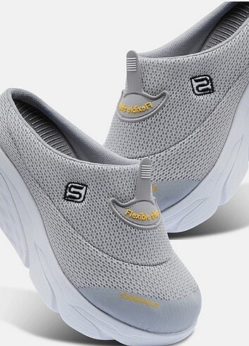 38 Beden Skechers Sandal Kadın Dolgu Taban Ortopedik File Doktor Hemşire