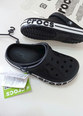 Crocs Erkek Siyah Günlük Terlik Velcro - Görsel 3