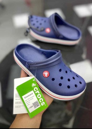 Crocs Erkek Mavi Velcro Terlik