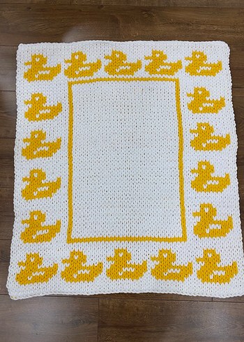 Örme Bebek Battaniyesi - Görsel 4