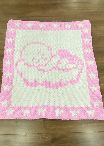 Örme Bebek Battaniyesi - Görsel 8