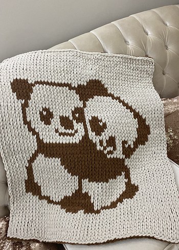 Örme Bebek Battaniyesi - Görsel 12