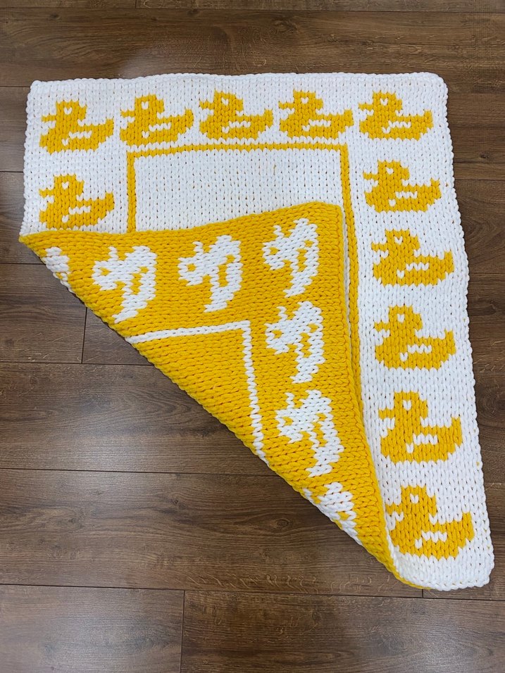 Örme Bebek Battaniyesi - Görsel 3