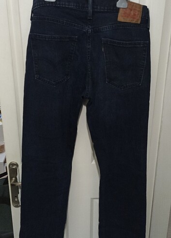 32 Beden lacivert Renk Levi's 514 32-34 kot pantolon