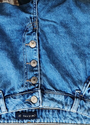 32 Beden mavi Renk Jeans pantolon 