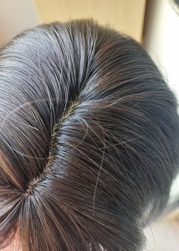 İpeksi Dokulu Uzun Kadın Peruk - Görsel 8