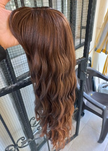 karamel balayaj peruk - Görsel 5