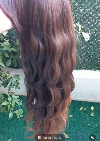 karamel balayaj peruk - Görsel 9