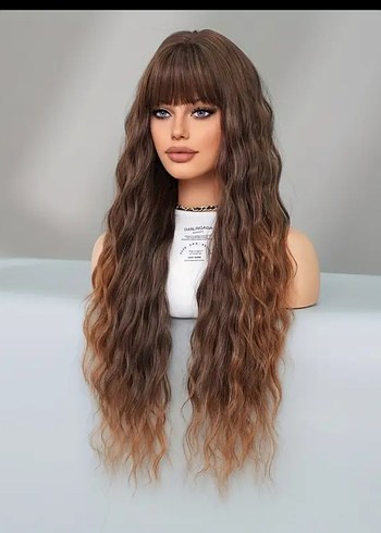 karamel balayaj peruk - Görsel 2