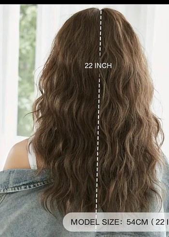 Kahverengi dalgali peruk - Görsel 5