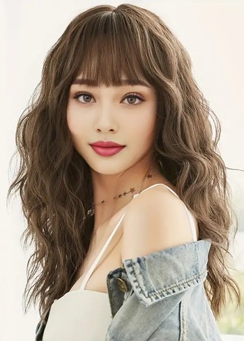 Kahverengi dalgali peruk - Görsel 3