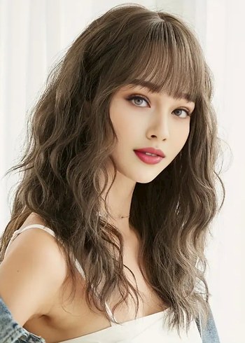 Kahverengi dalgali peruk - Görsel 2