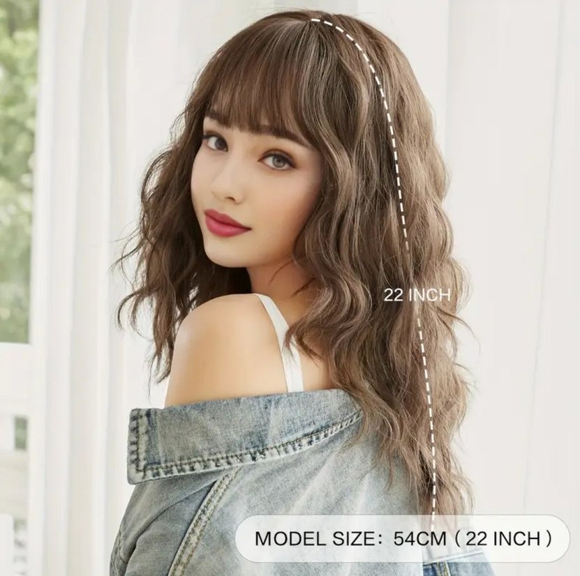 Kahverengi dalgali peruk - Görsel 4