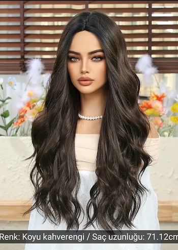 Koyu kahverengi peruk - Görsel 3