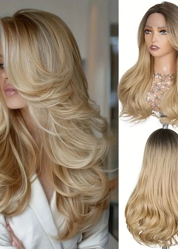 ombre tül peruk - Görsel 2