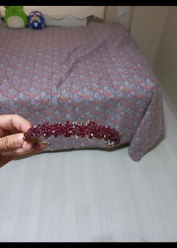 Bordo abiye (tacı hediyemdir) - Görsel 6