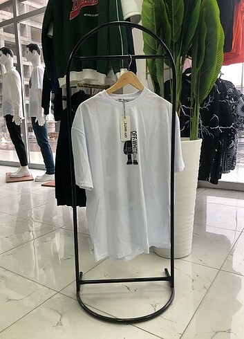 Oversize baskılı tshirt