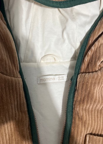 Kahverengi Kürklü Erkek Çocuk Mont ceket - Görsel 2