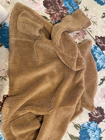 s Beden camel Renk Zara peluş ceket