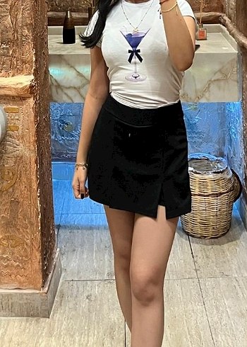 Siyah Mini Etek sortlu