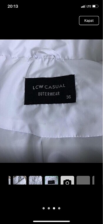 Beyaz  Mont - Görsel 2