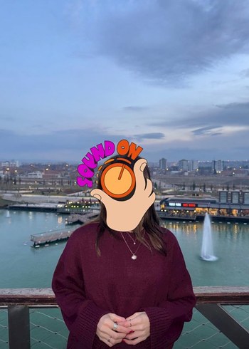 Bordo Örgü Kadın Yün Kazak - Görsel 4